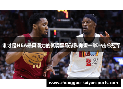 谁才是NBA最具潜力的低调黑马球队有望一举冲击总冠军