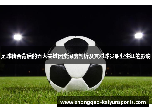 足球转会背后的五大关键因素深度剖析及其对球员职业生涯的影响